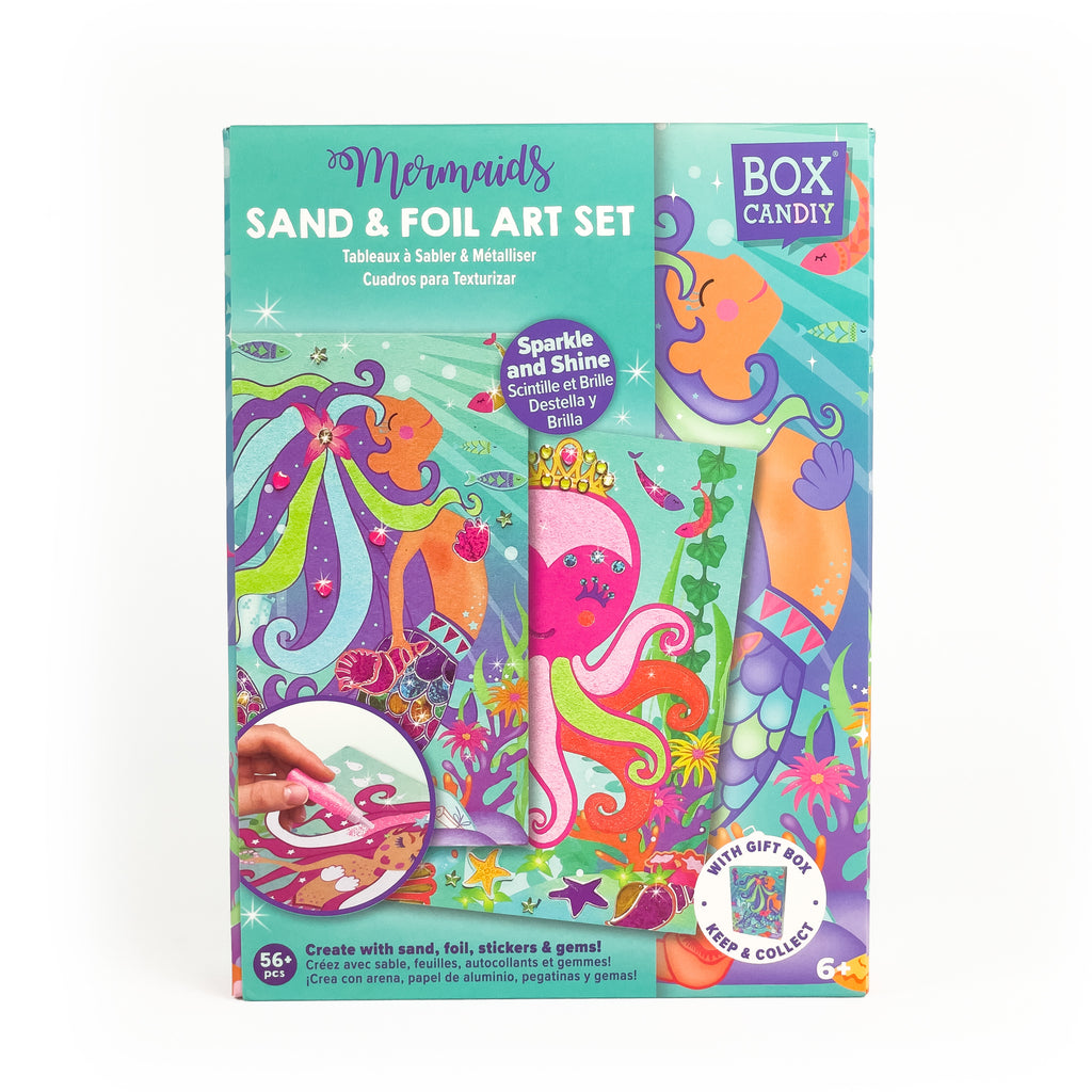 Mermaids Sand & Foil Art Set