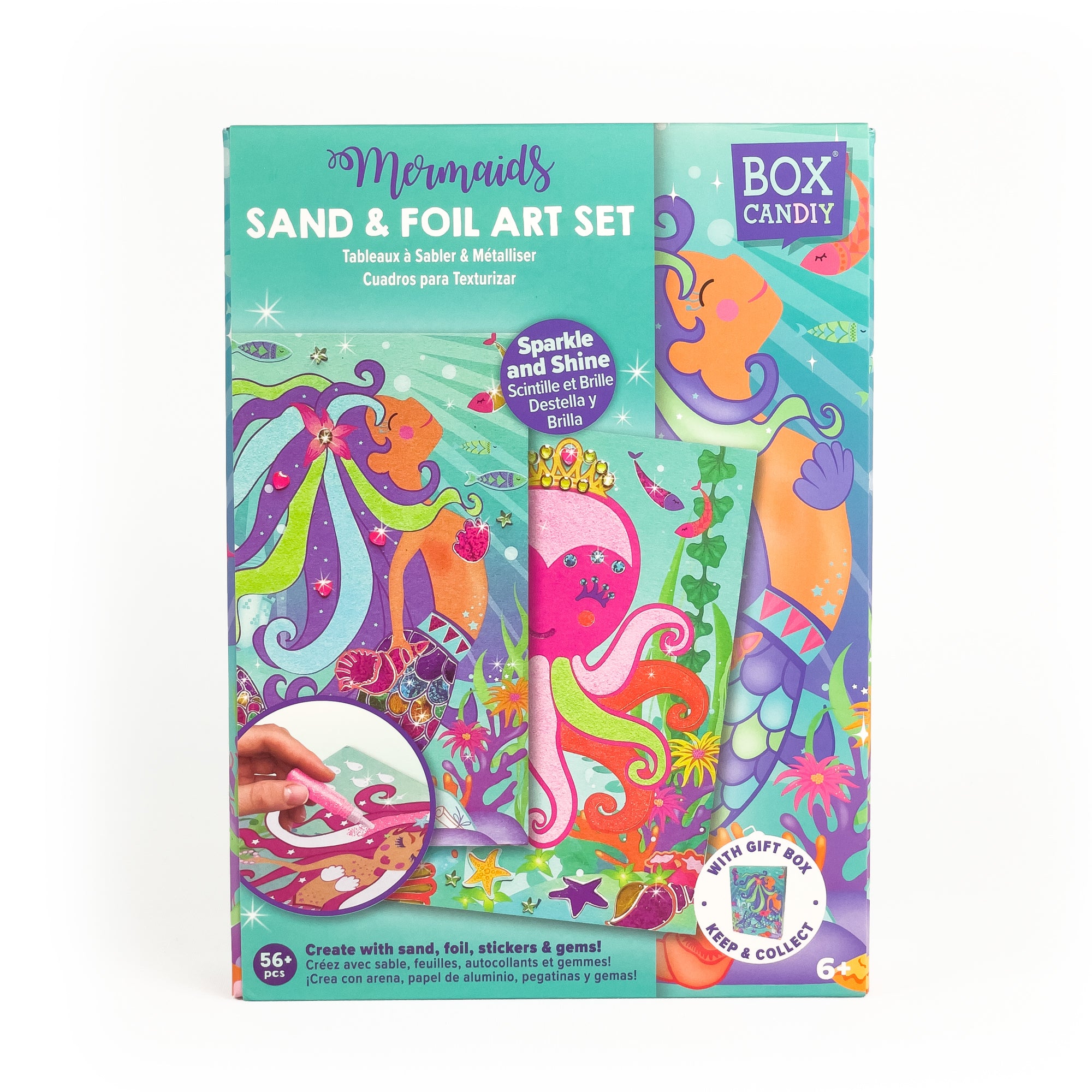 Mermaids Sand & Foil Art Set