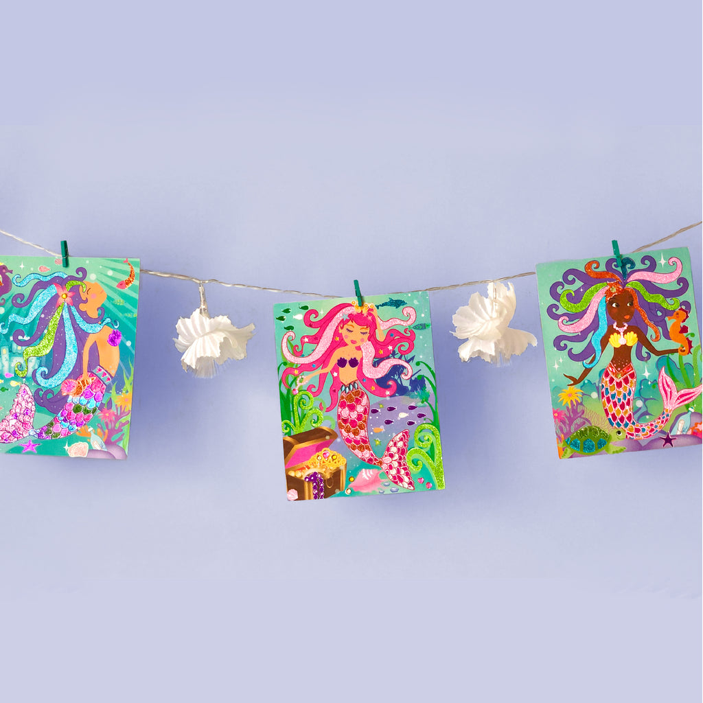 Mermaids Sand & Foil Art Set
