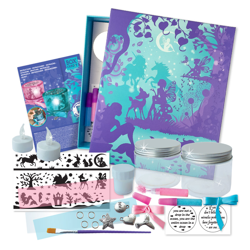 Twilight Night Light Jars Set