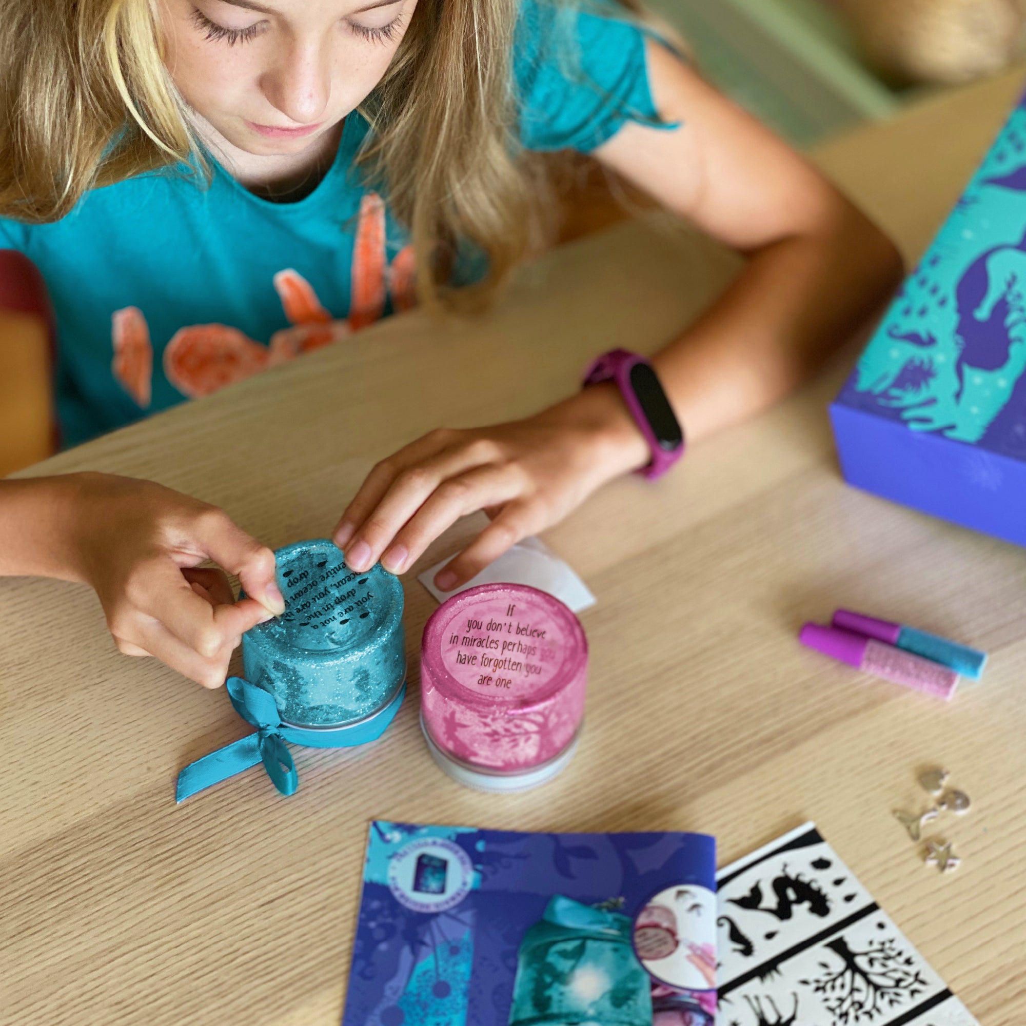 Twilight Night Light Jars Set