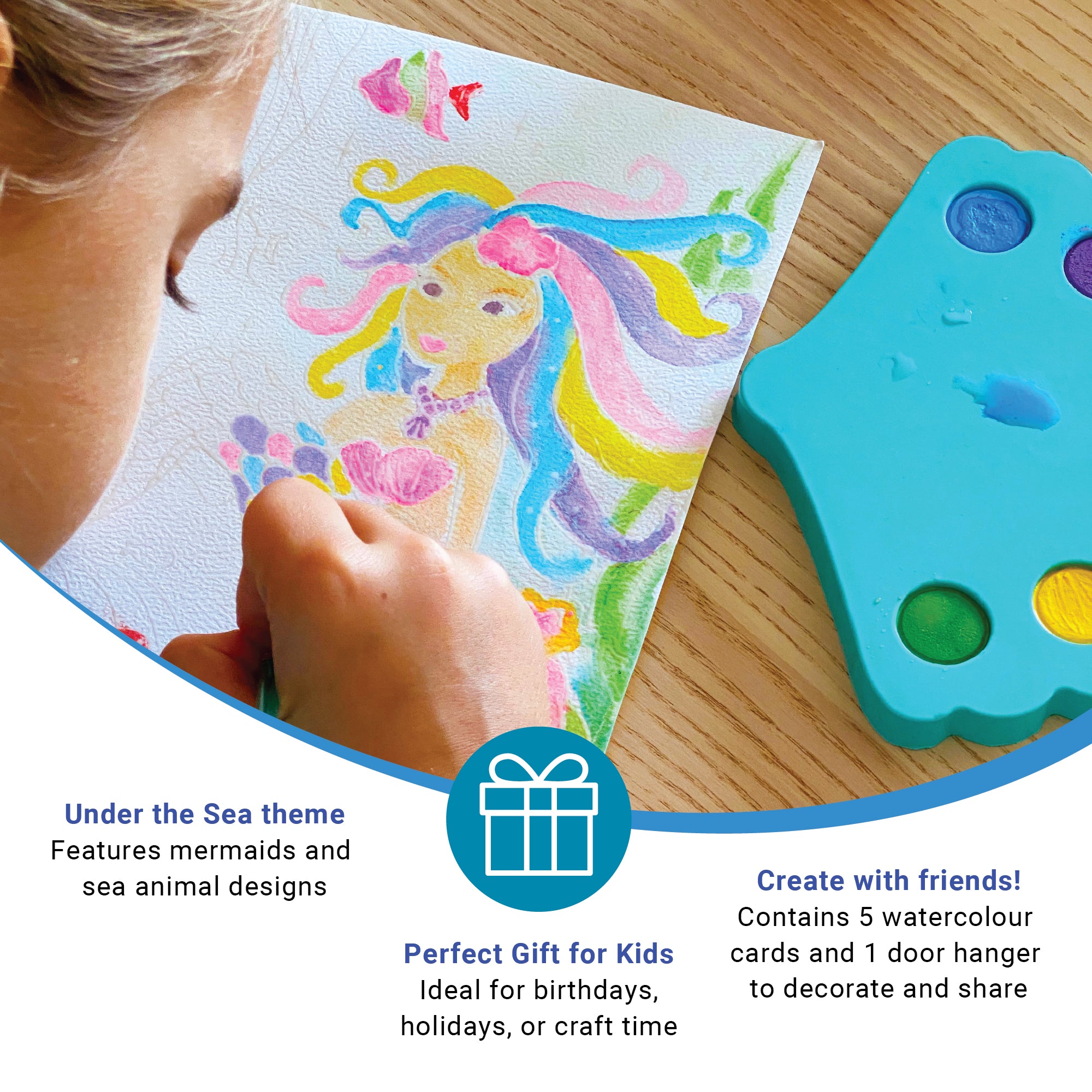 Mermaids Watercolour Art Set