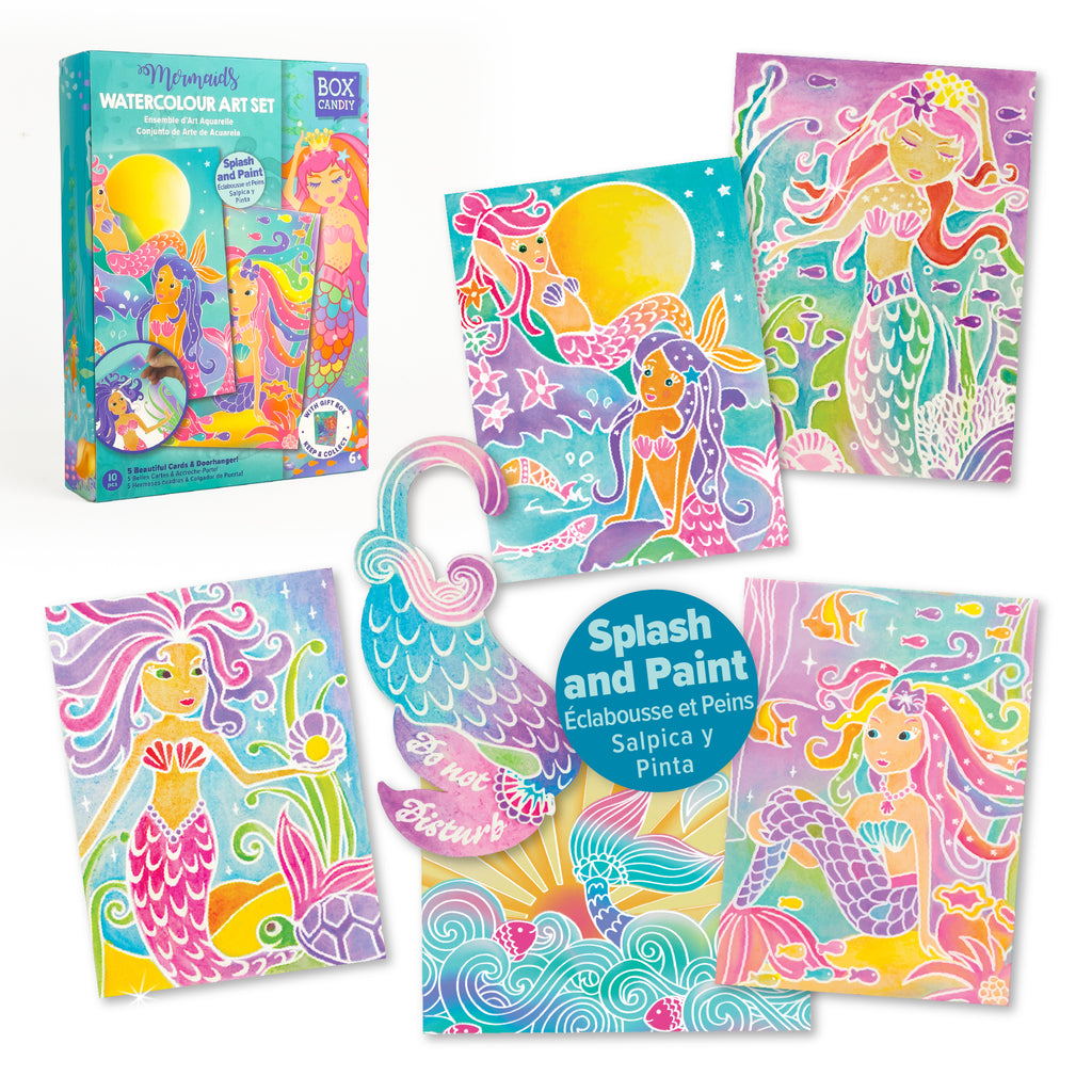 Mermaids Watercolour Art Set
