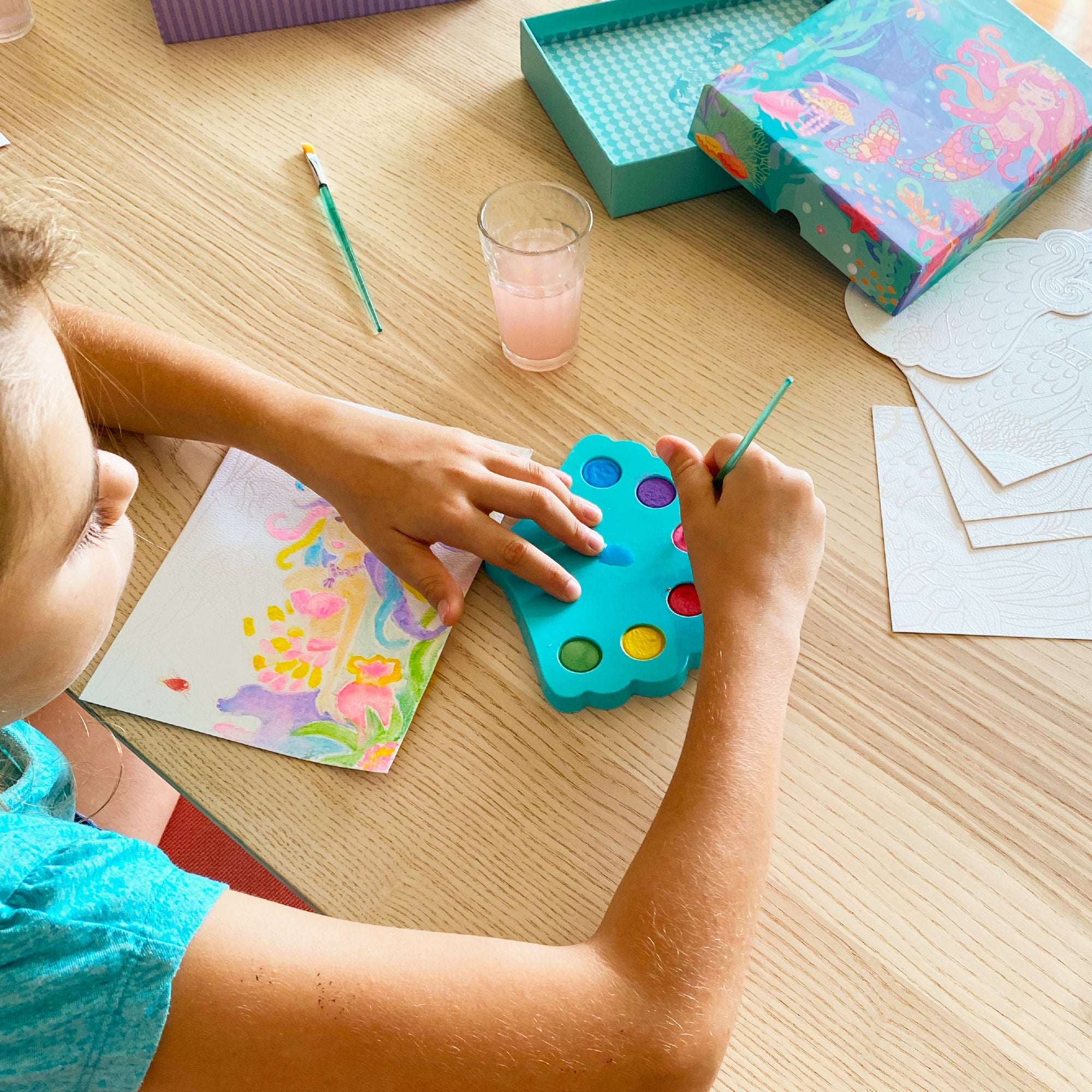 Mermaids Watercolour Art Set