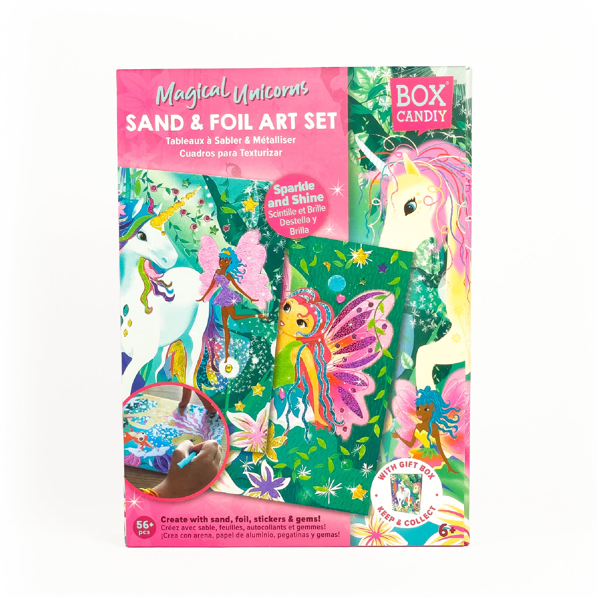 Magical Unicorns Sand & Foil Art Set