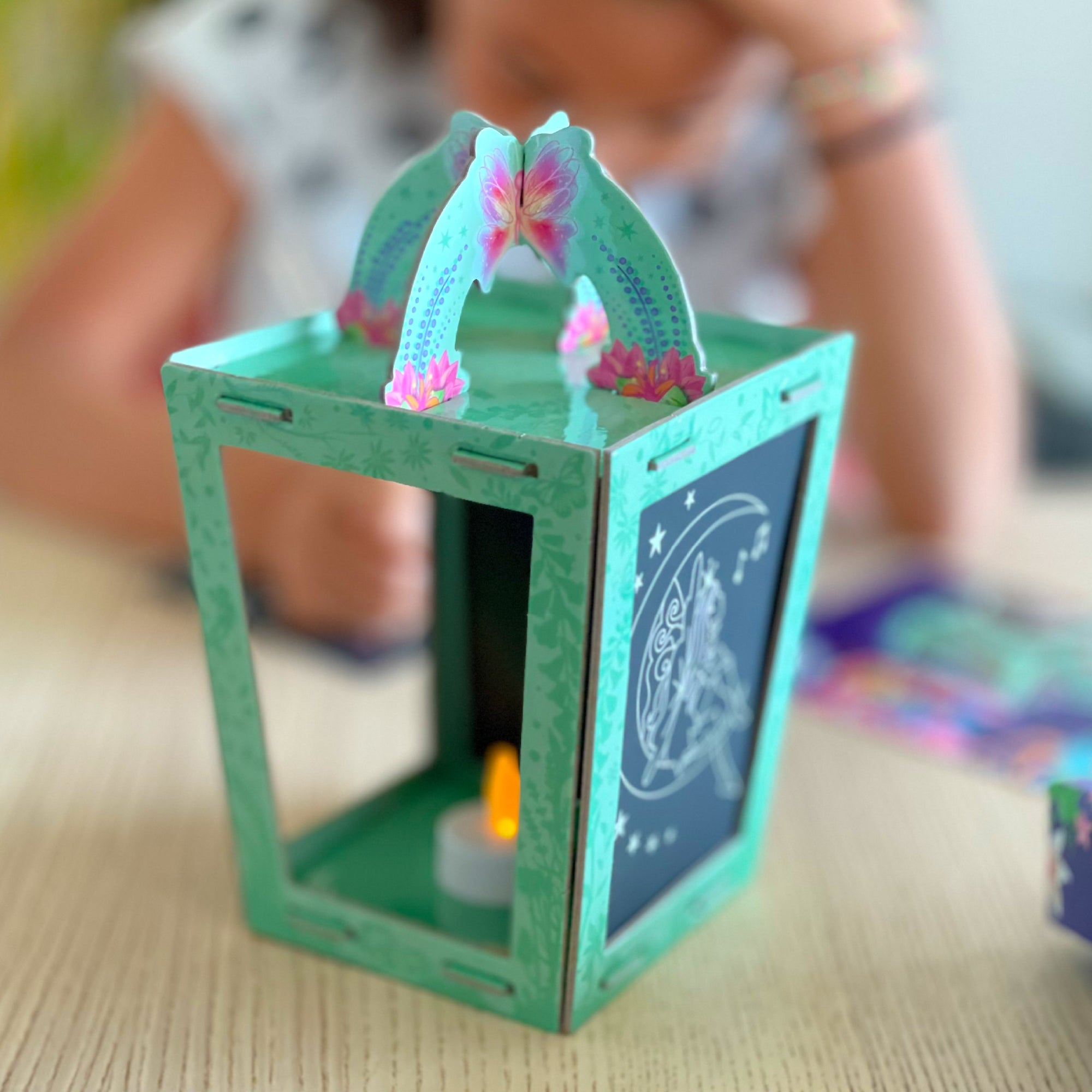 Twilight Fairy Lantern Scratch Art Set