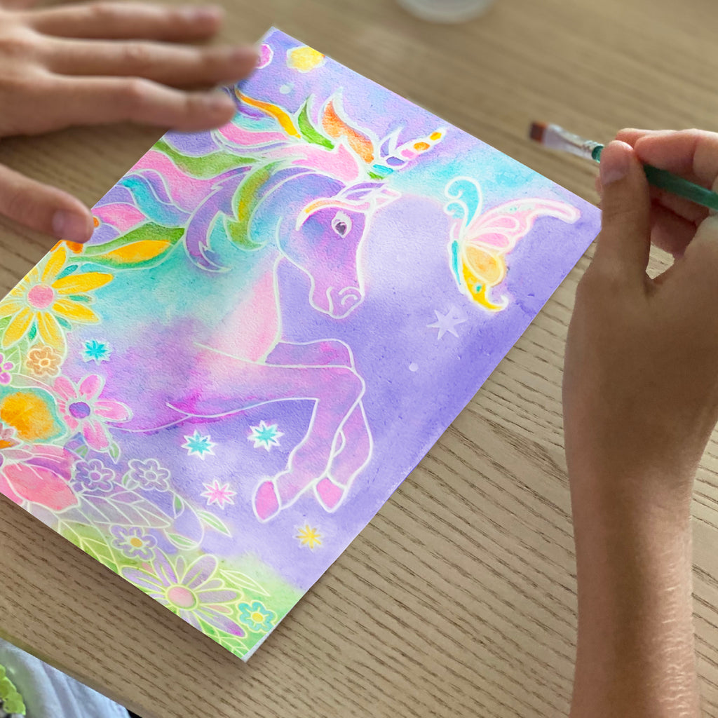 Magical Unicorns Watercolour Art Set