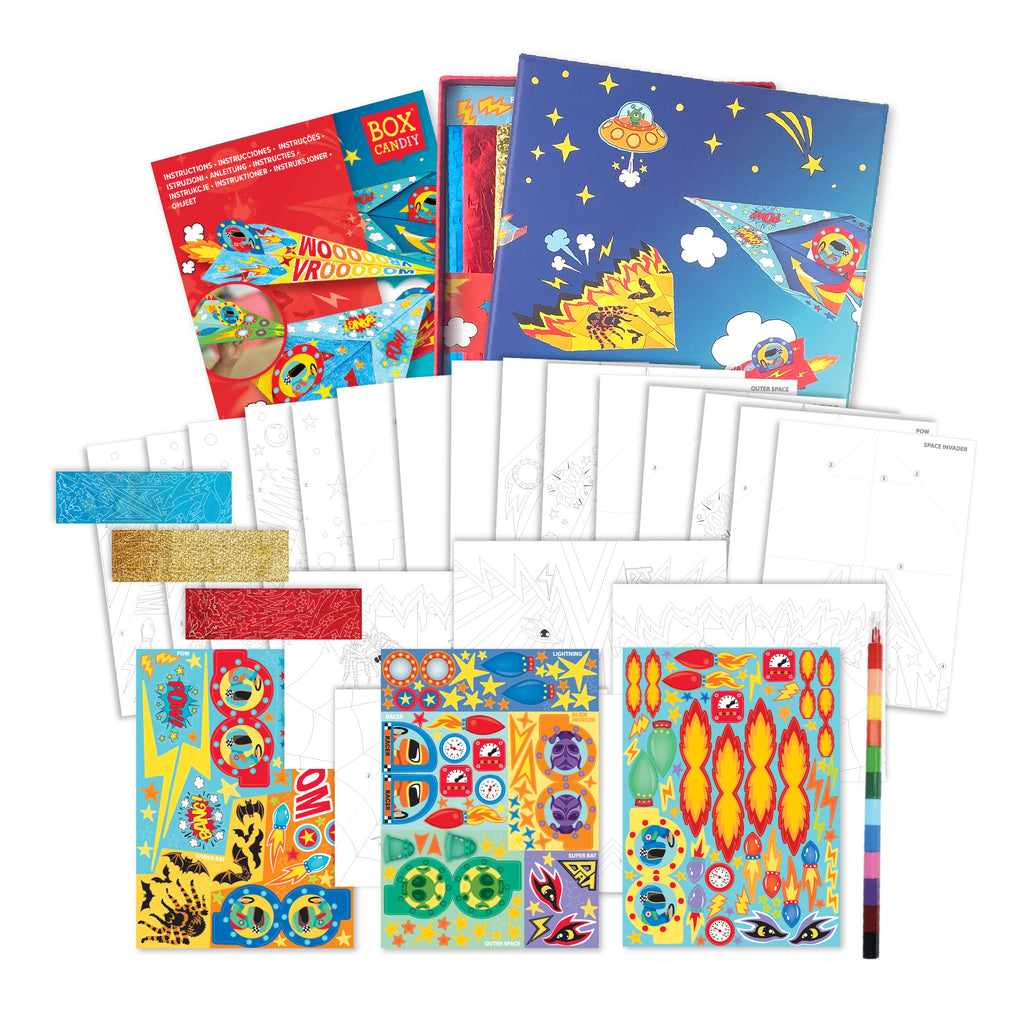 Paper Planes Colour-in Paper Planes
