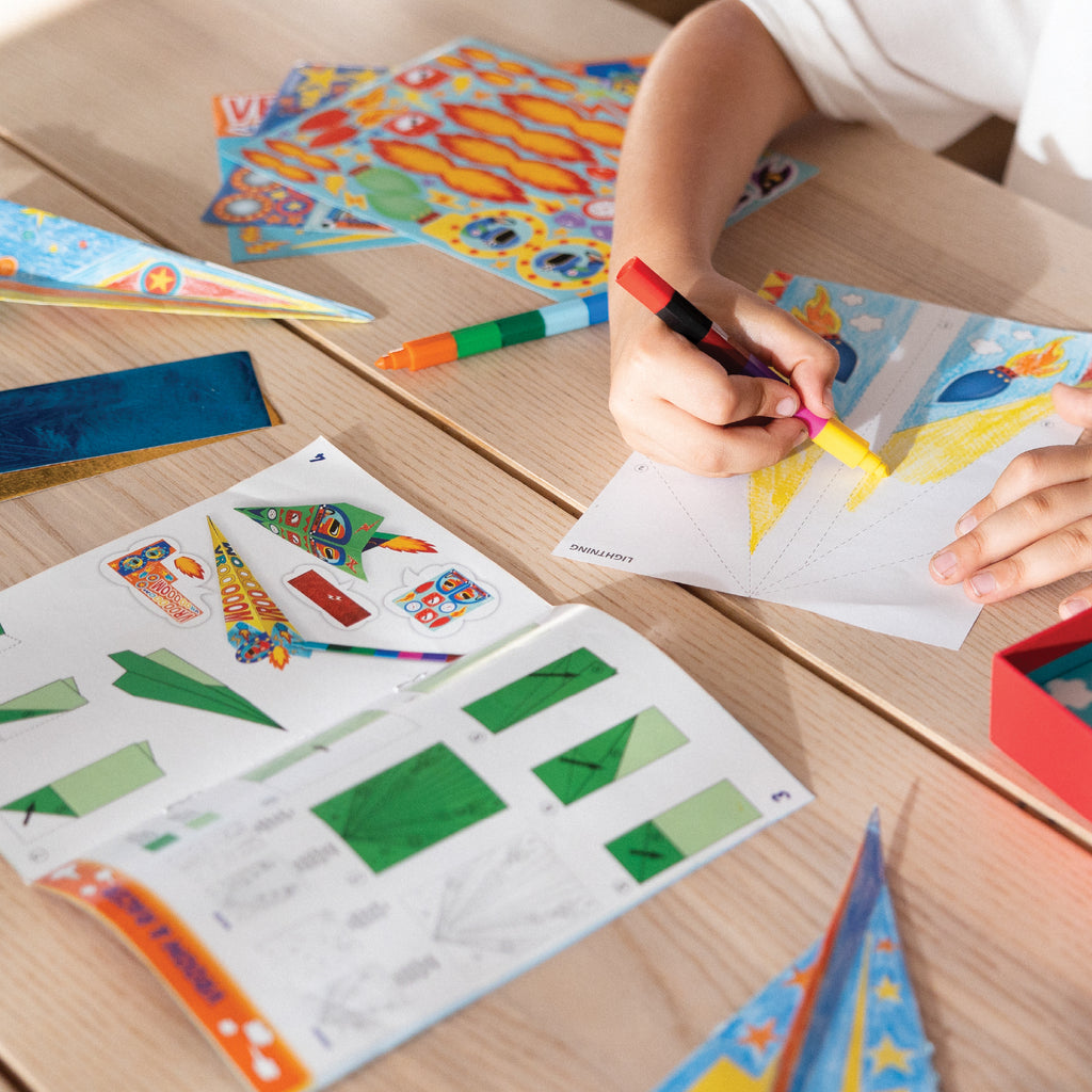 Paper Planes Colour-in Paper Planes