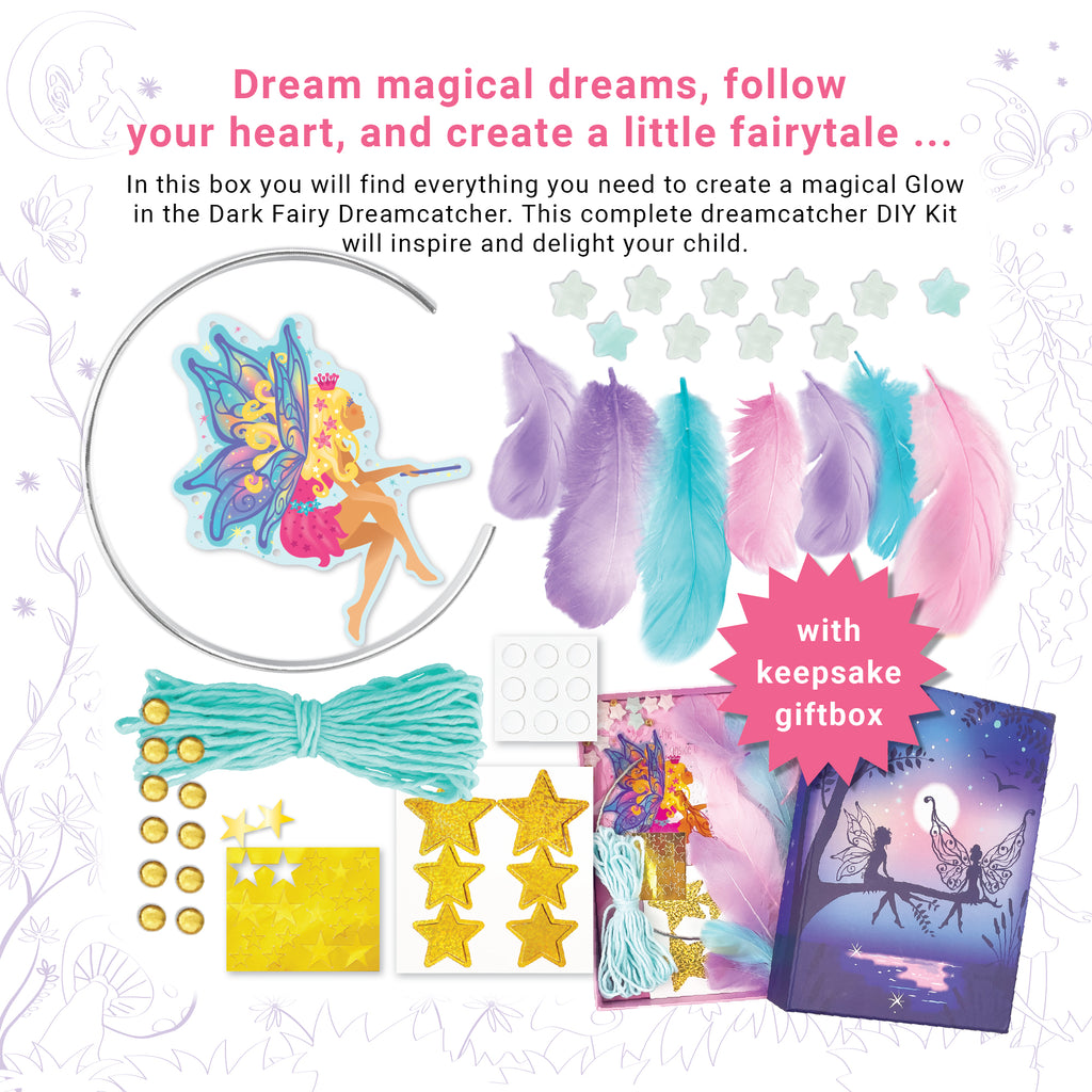 Magical Forrest Glow In The Dark Dreamcatcher