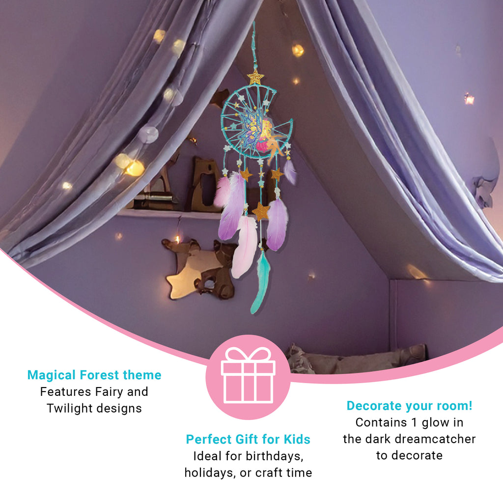 Magical Forrest Glow In The Dark Dreamcatcher