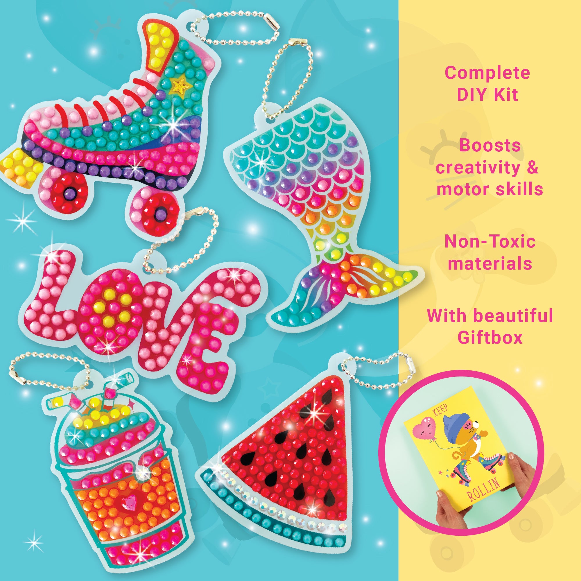 Deco Big Gem Bag Charms