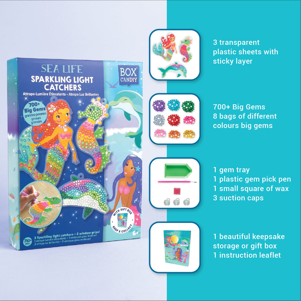 Sea Life Sparkling Light Catchers