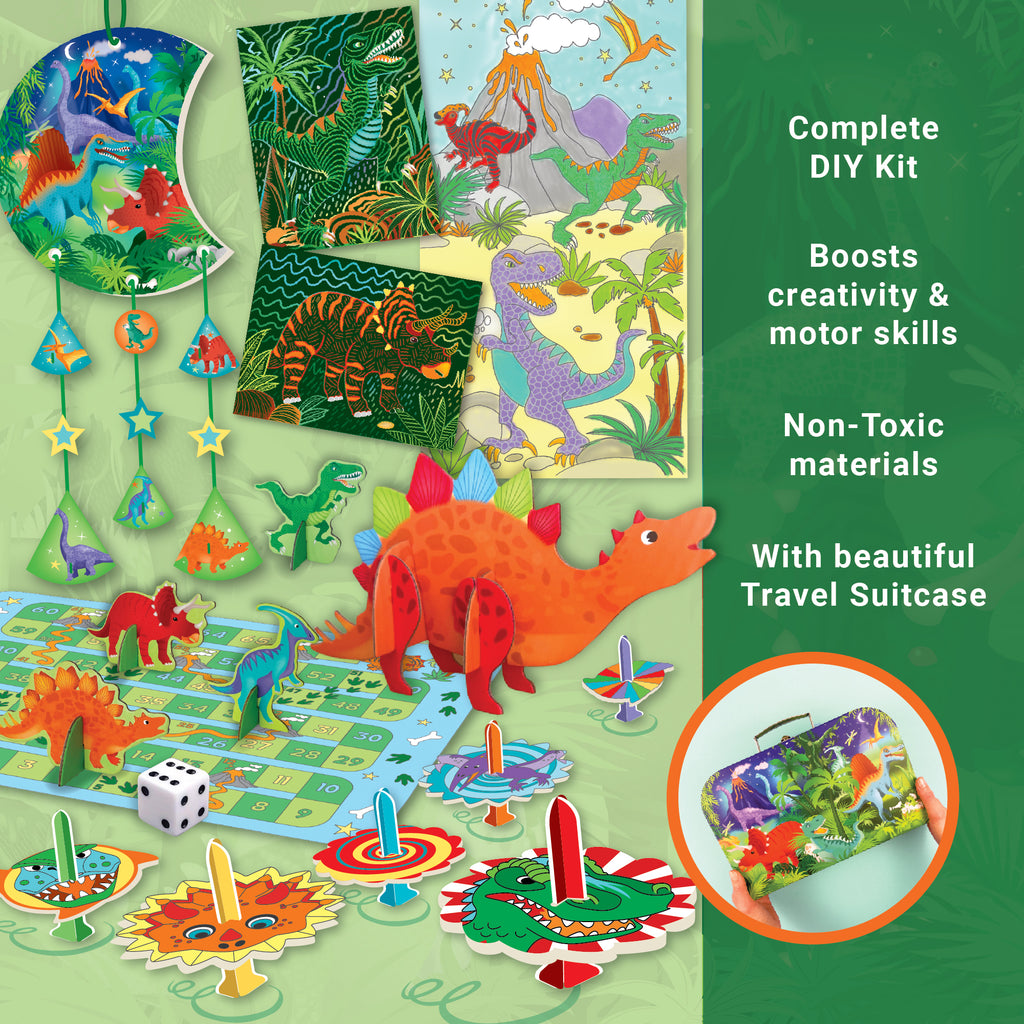 Dino Adventure Activity Suitcase