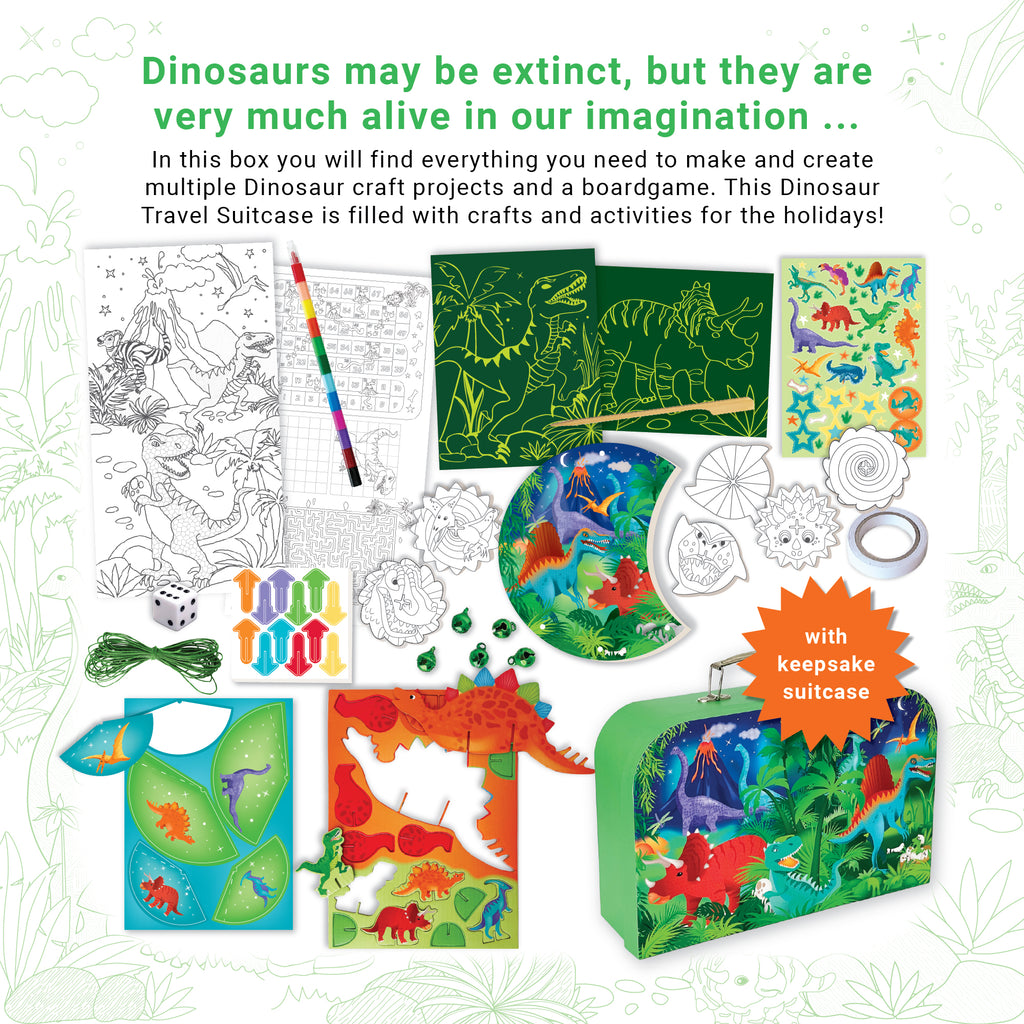 Dino Adventure Activity Suitcase