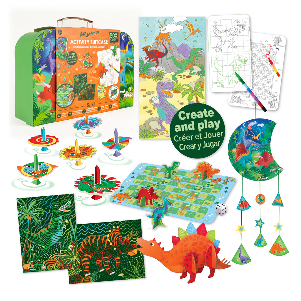Dino Adventure Activity Suitcase