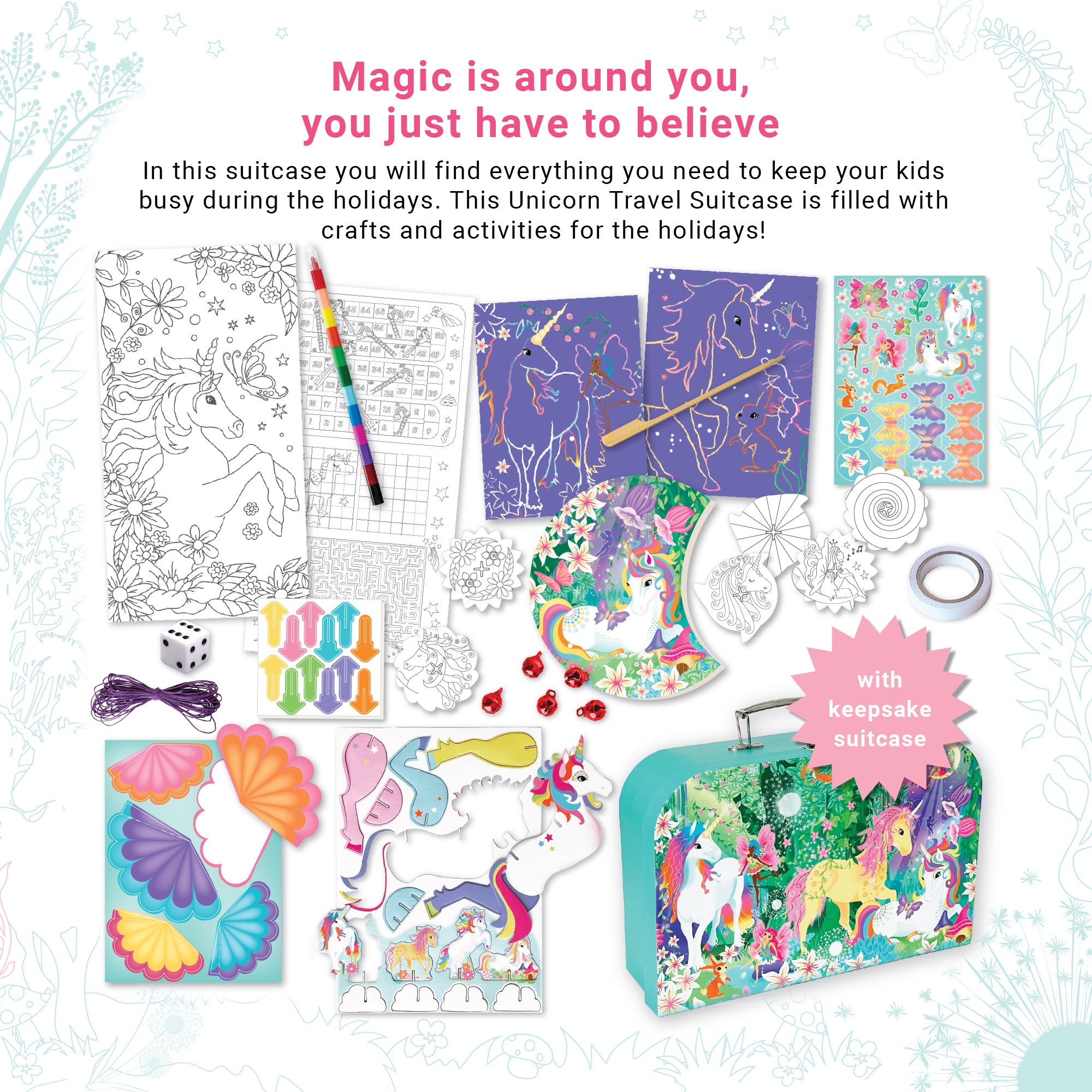 Unicorn Adventures Activity Set
