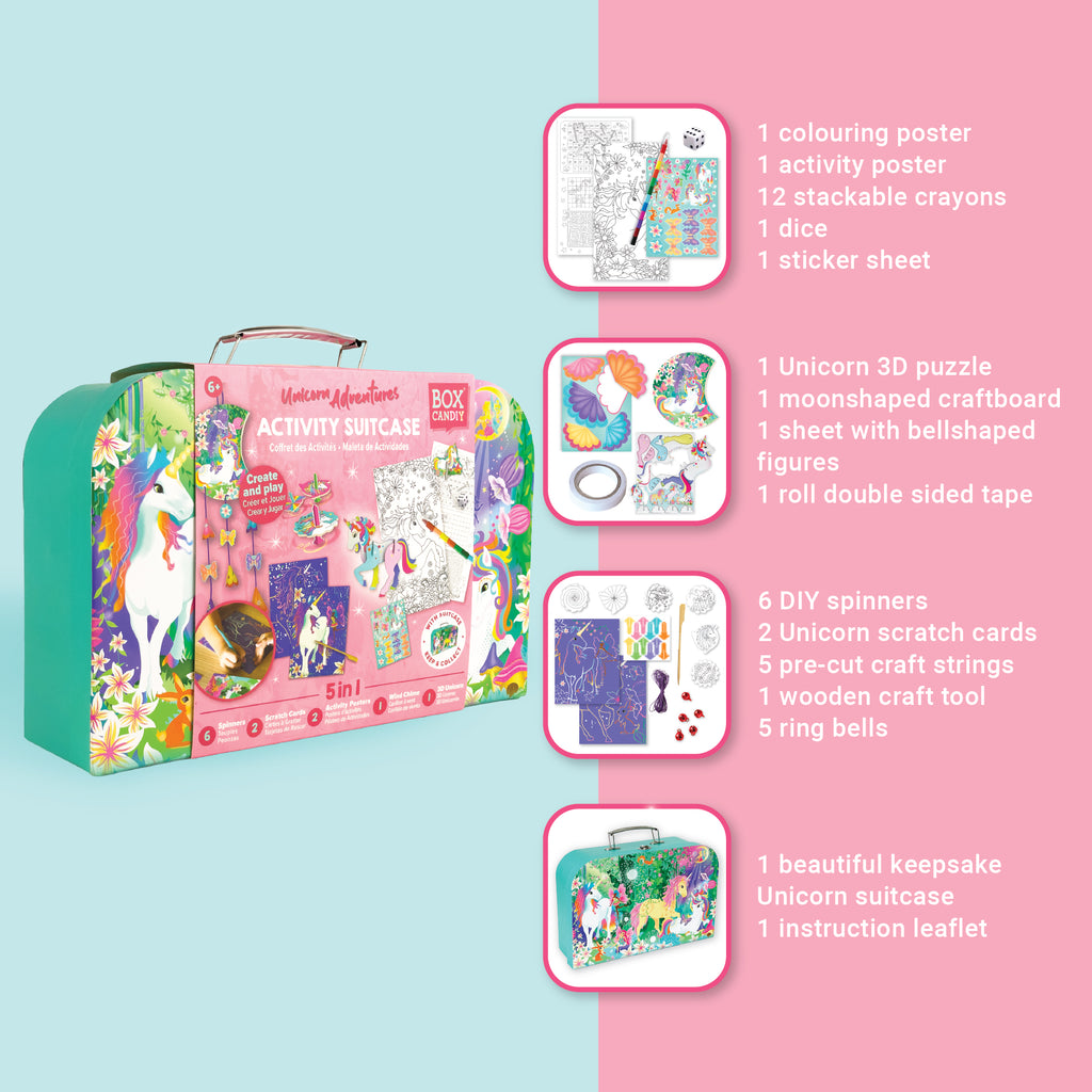 Unicorn Adventures Activity Set