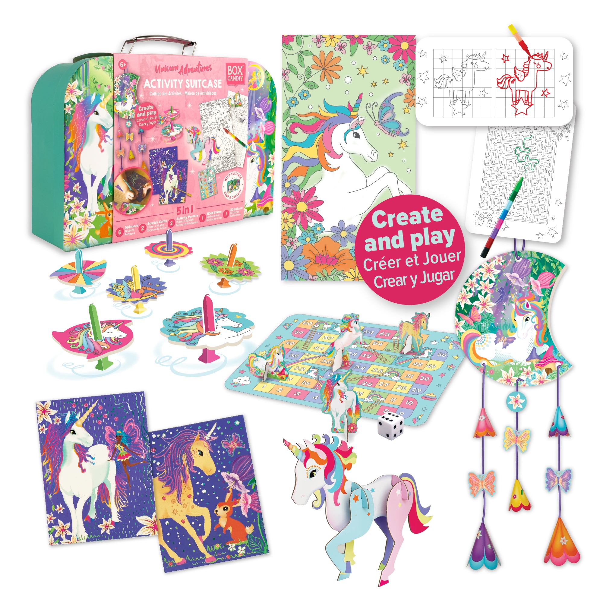 Unicorn Adventures Activity Set