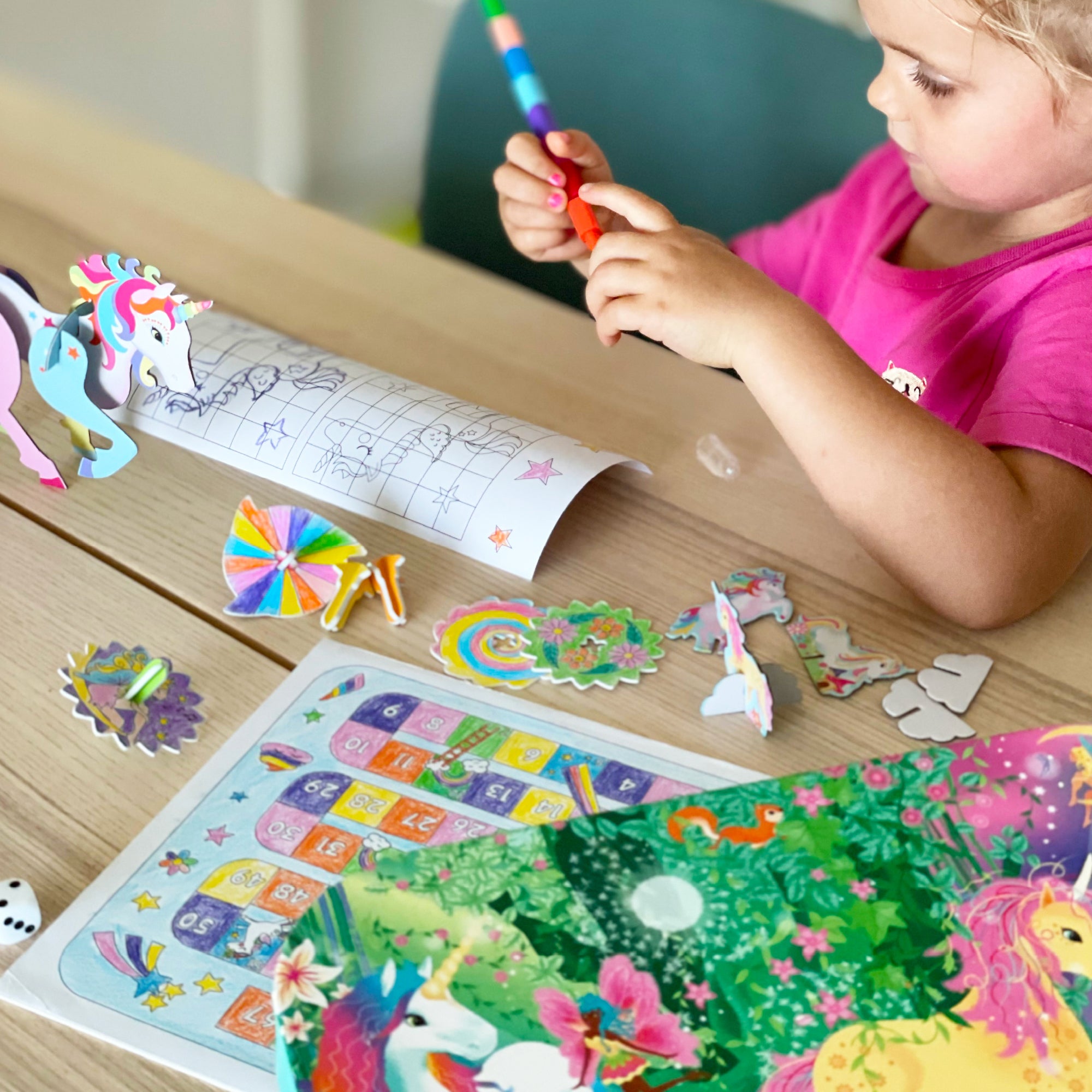 Unicorn Adventures Activity Set