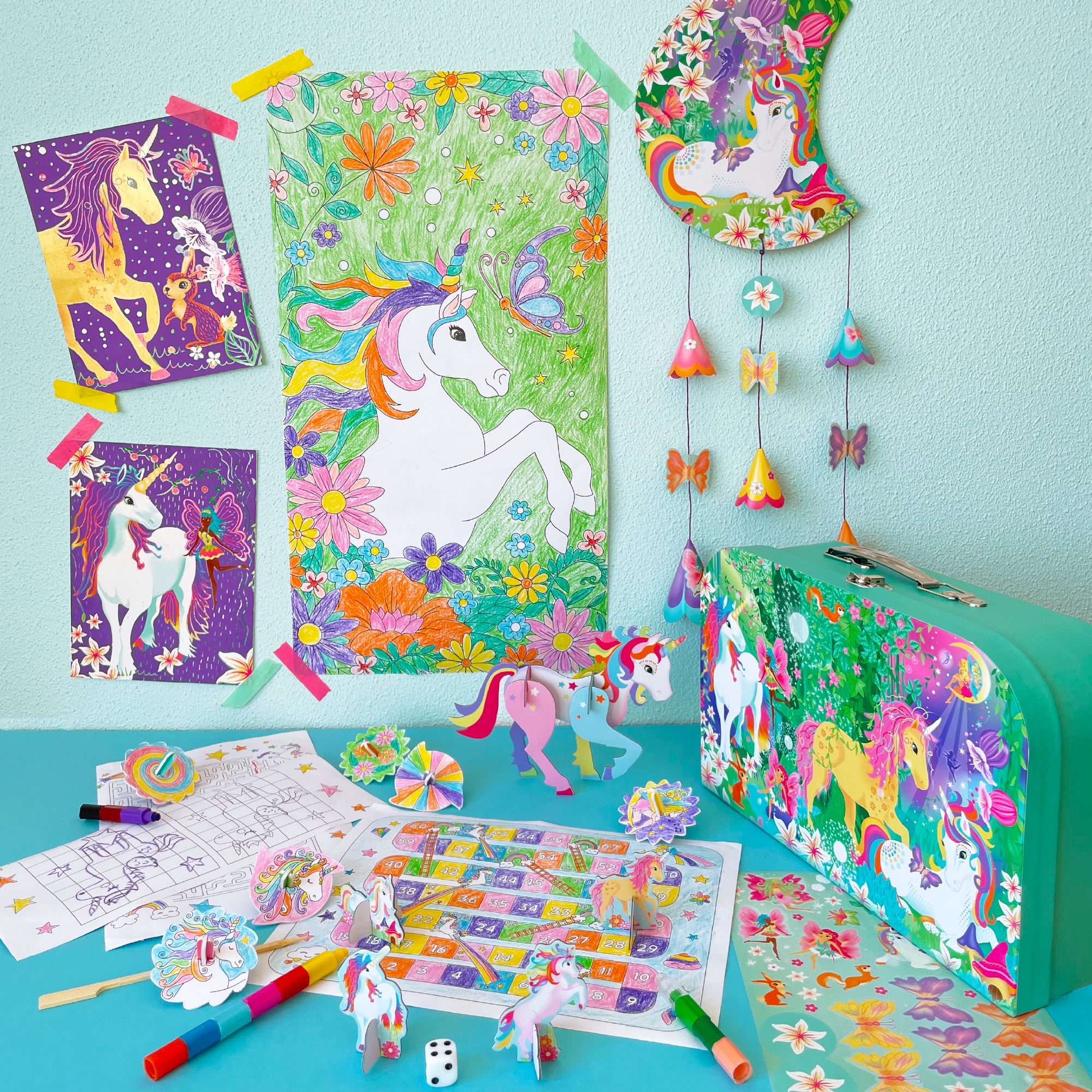 Unicorn Adventures Activity Set
