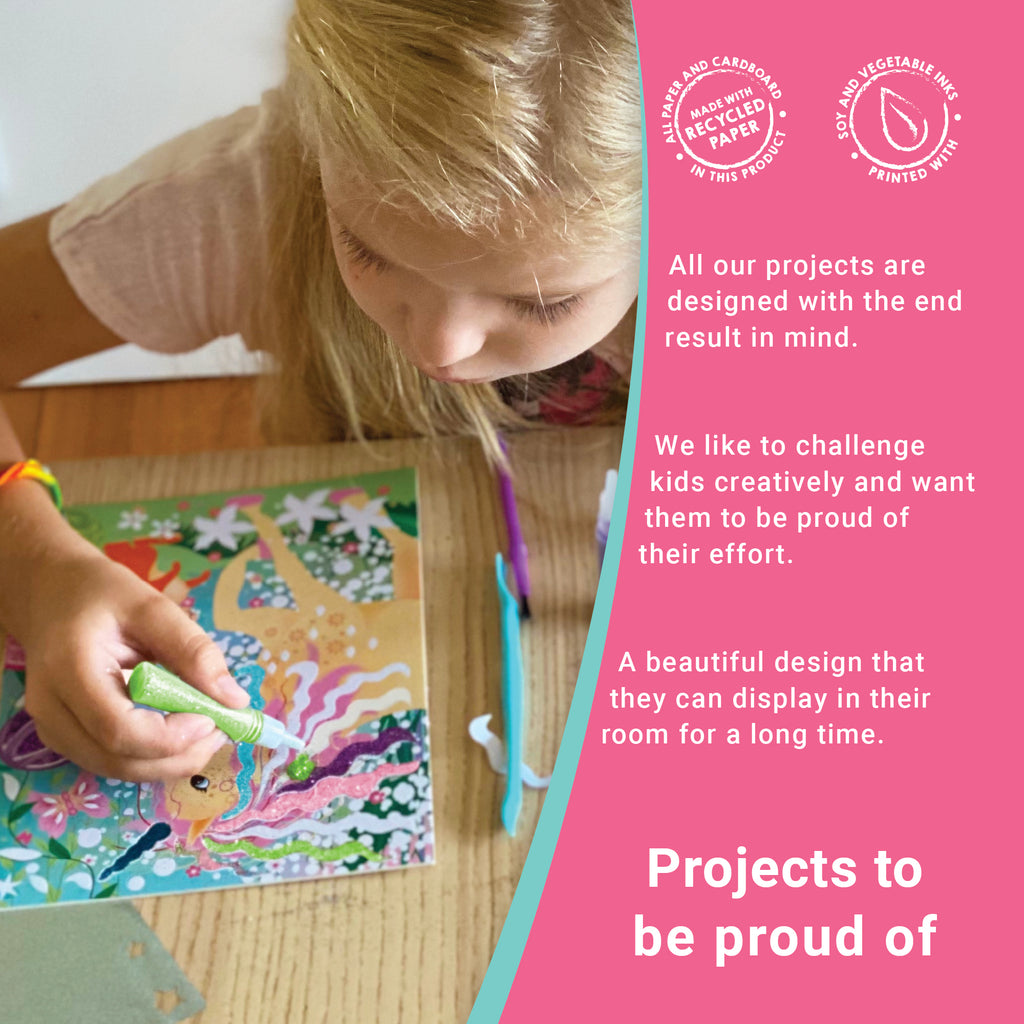 Magical Unicorns Sand & Foil Art Set