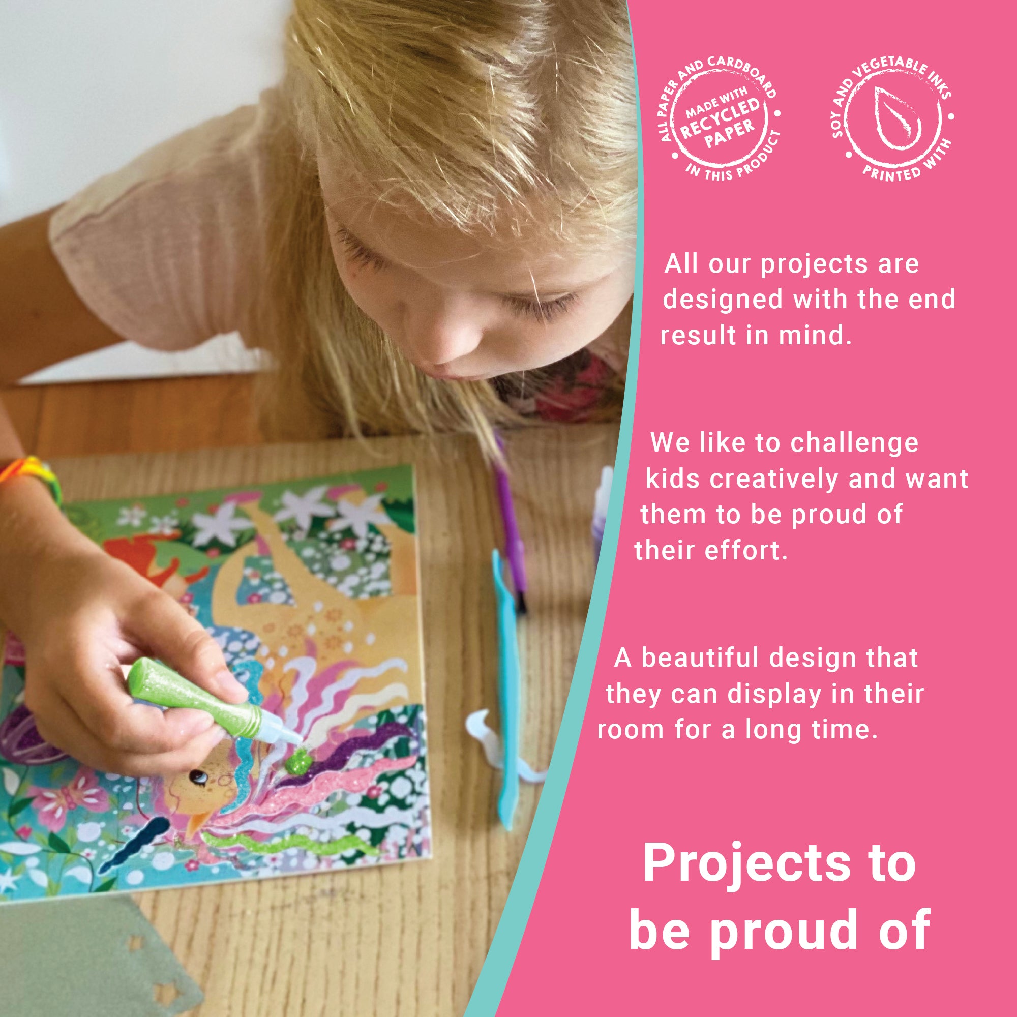 Magical Unicorns Sand & Foil Art Set