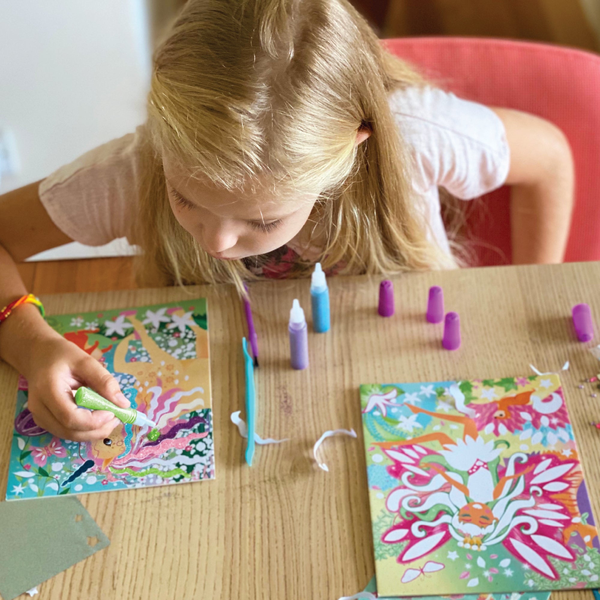 Magical Unicorns Sand & Foil Art Set